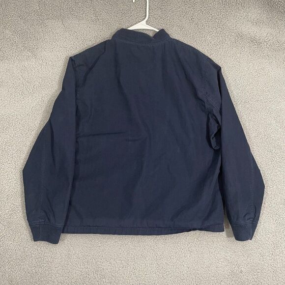 J CREW Jacket Men XL‎ Navy NX631 Military Army Bomber Field Utility Full Zip - Picture 5 of 8